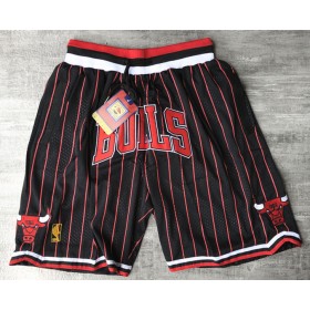 NBA Chicago Bulls JUST DON Pantalones de Bolsillo para Hombre Swingman